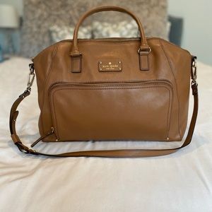 Kate Spade tan leather bag